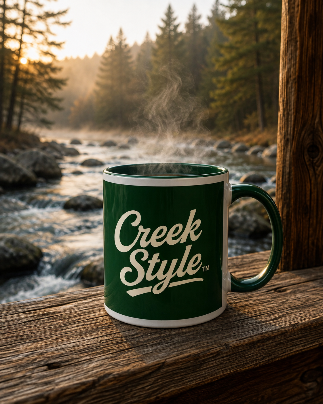Creek Style™ Mug with Color Inside