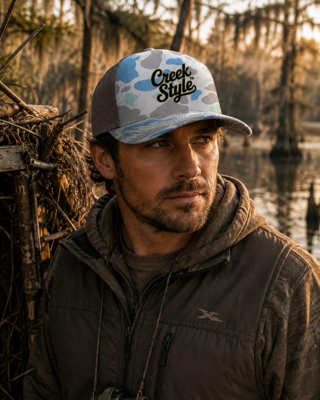 Creek Style™ Duck Camo Cap