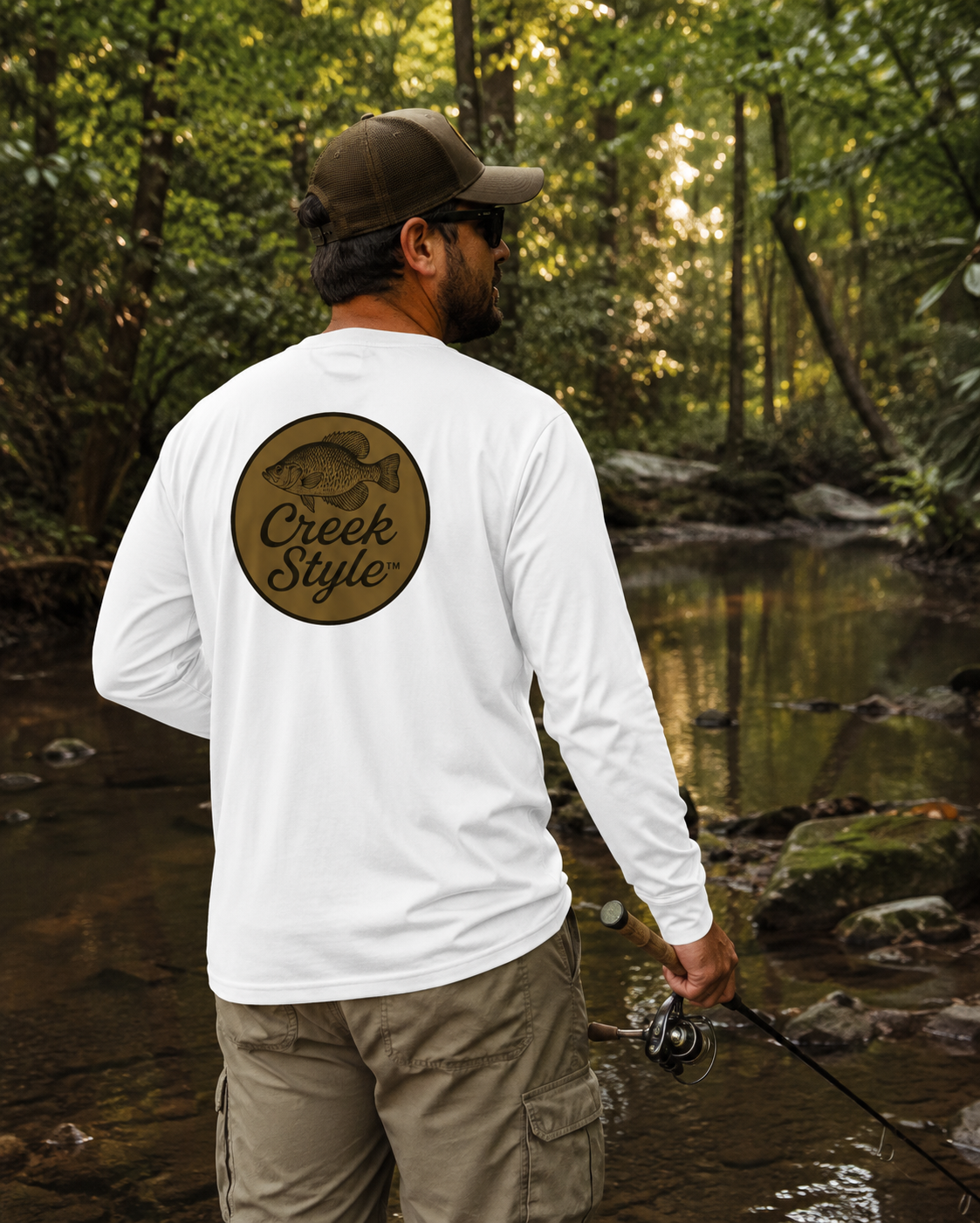 Creek Style™ Performance “Crappie” Long Sleeve Shirt