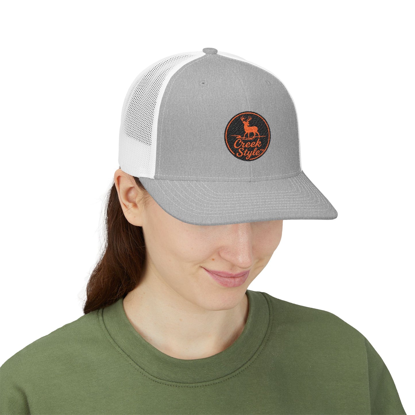 Creek Style™ "Creek Buck" Embroidered Trucker Cap