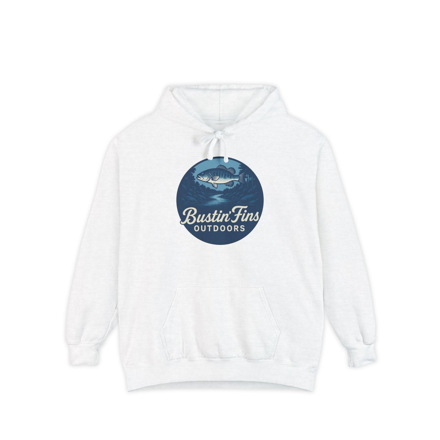 Bustin' Fins Outdoors Hoodie