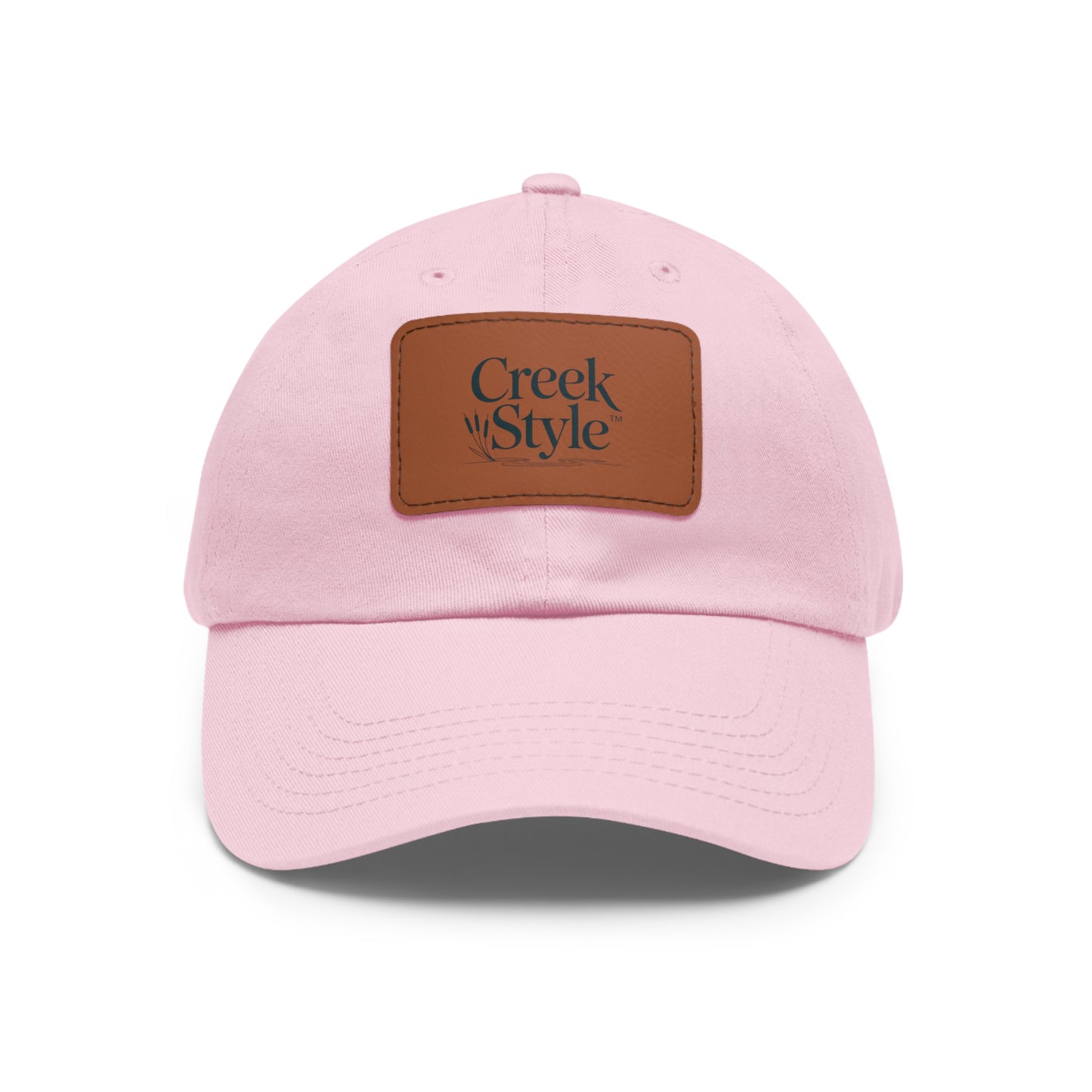 Creek Style™ "Cattail" Hat with Leather Patch
