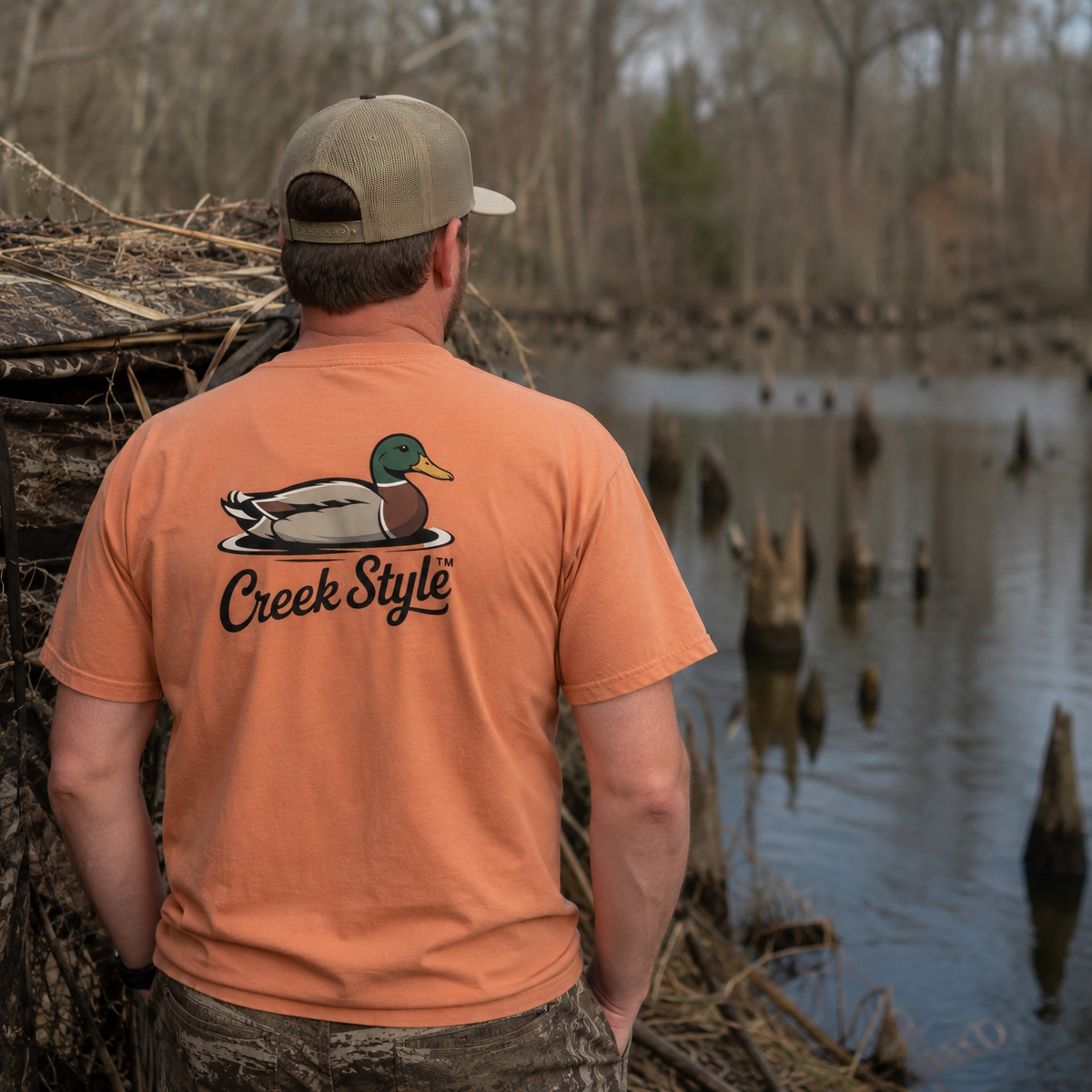 Creek Style™ "Creek Duck" T-shirt