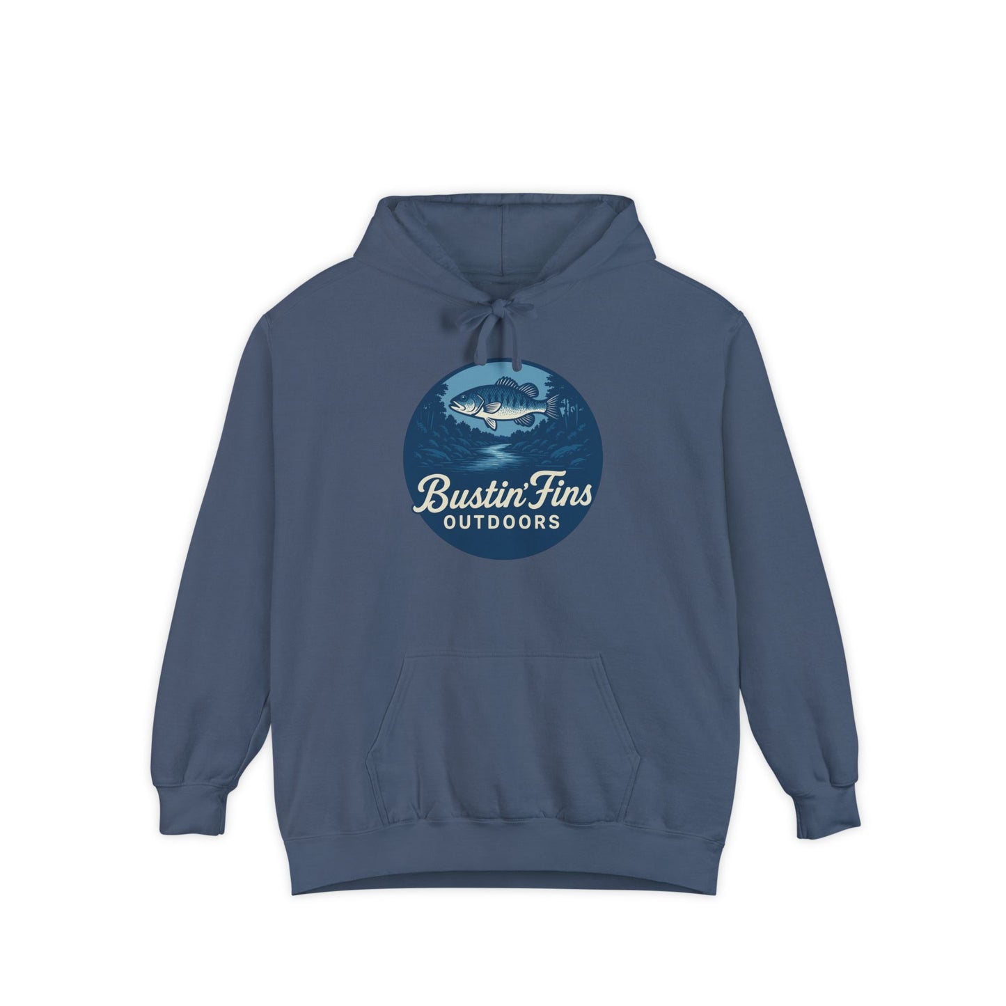 Bustin' Fins Outdoors Hoodie