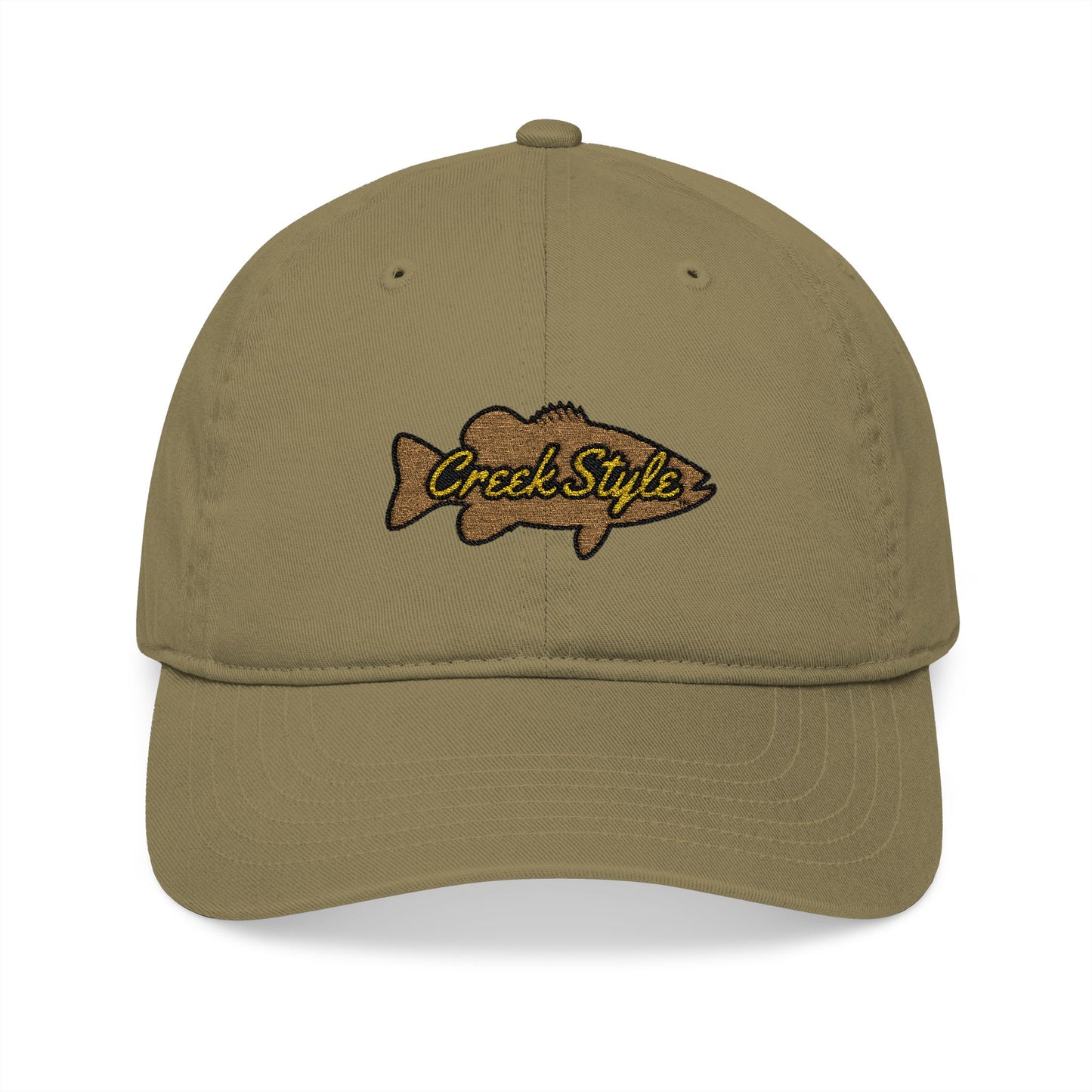 Creek Style™  "Creek Bass" Stylish Embroidered Baseball Cap