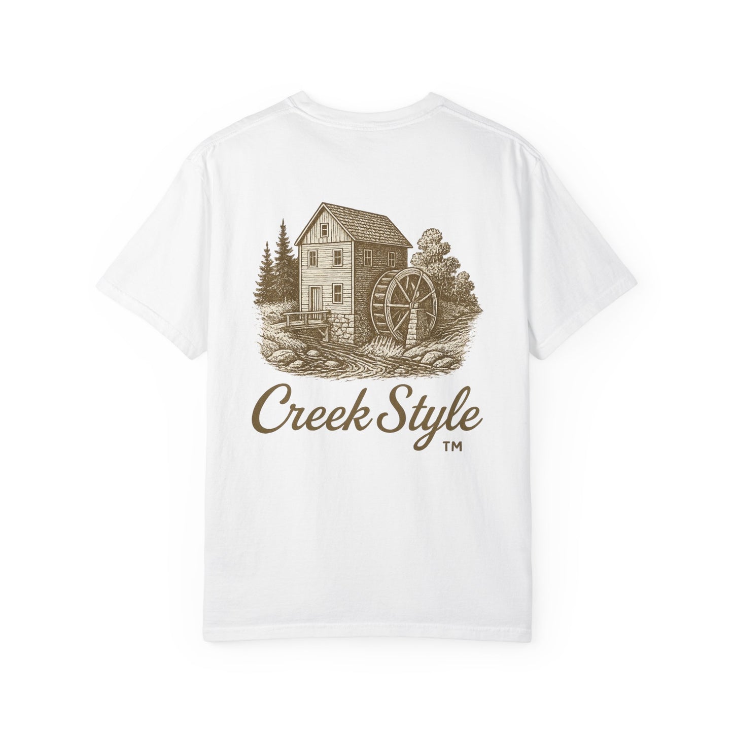 Creek Style™ "Grist Mill"  Unisex Garment-Dyed T-Shirt