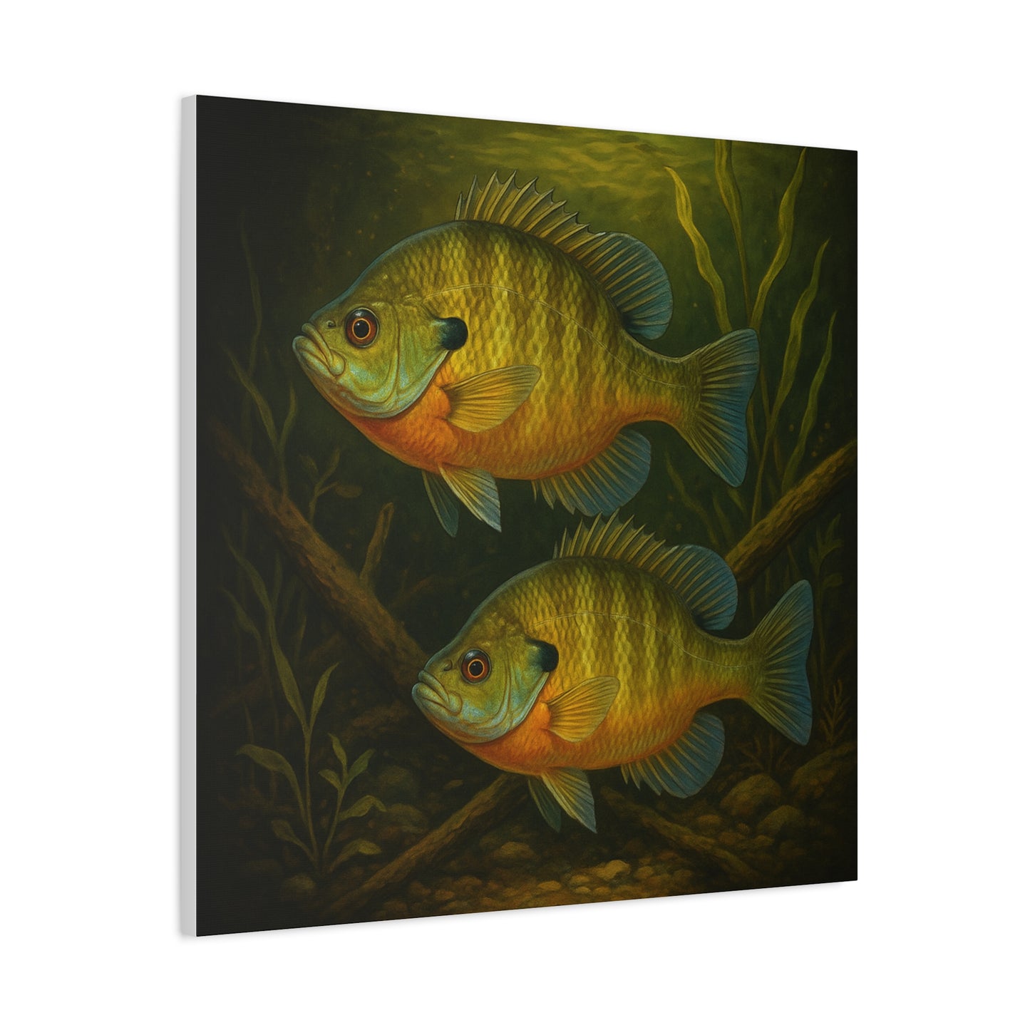 Creek Style™ Fishing Themed Matte Canvas Wall Art