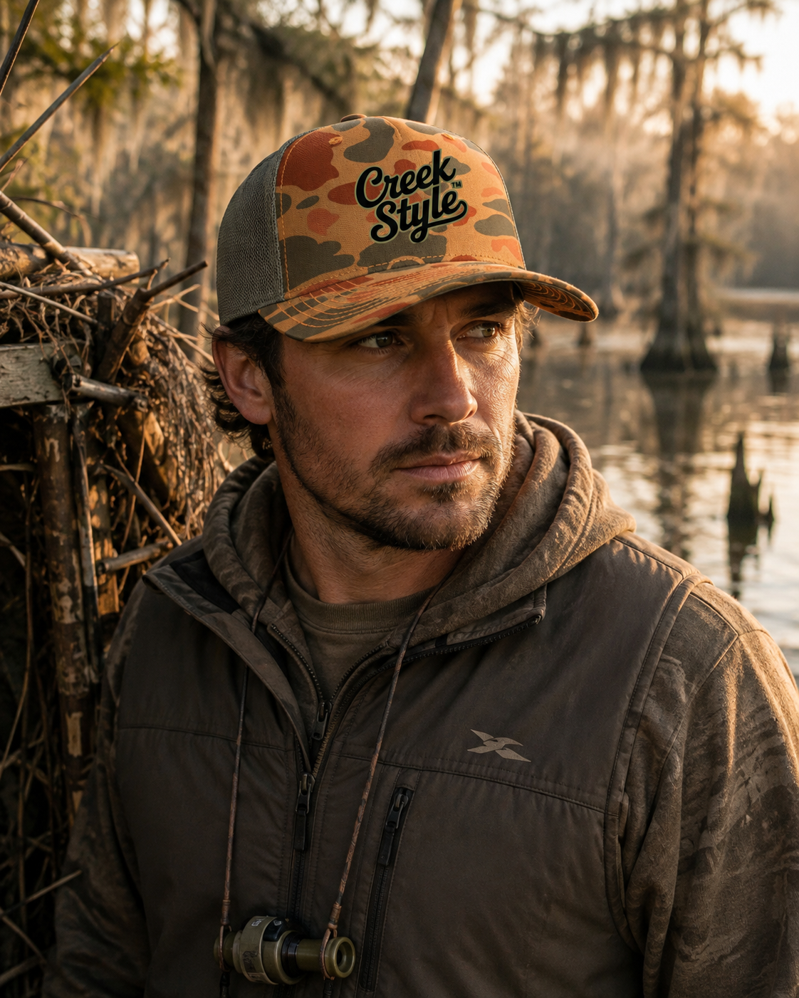 Creek Style™ Duck Camo Cap