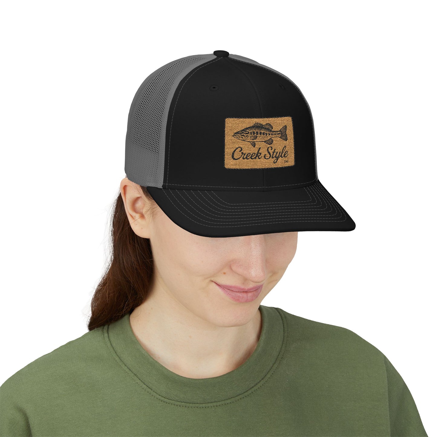 Creek Style™  "Tallapoosa Bass" Embroidered Cap