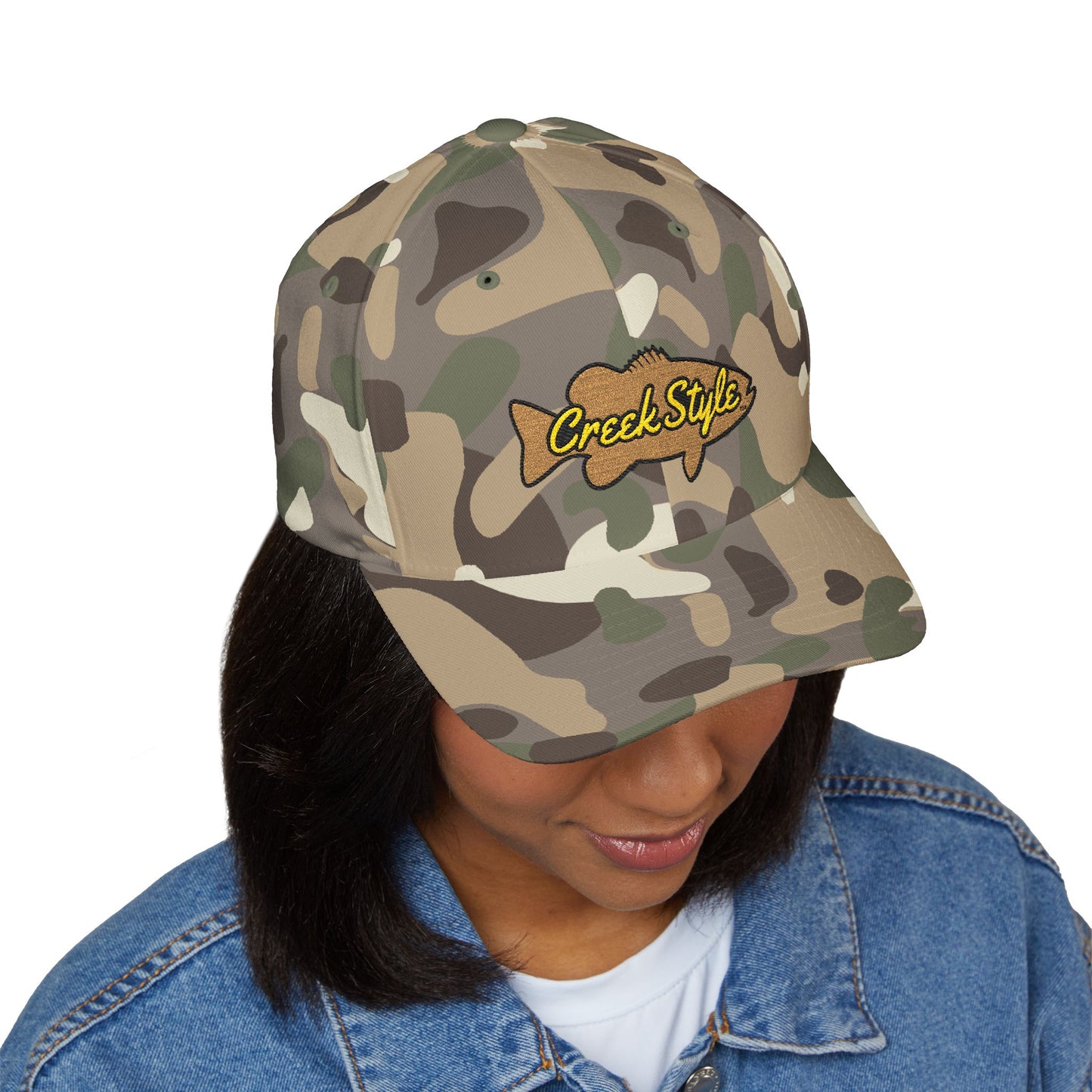 Creek Style™ Embroidered Fishing Cap