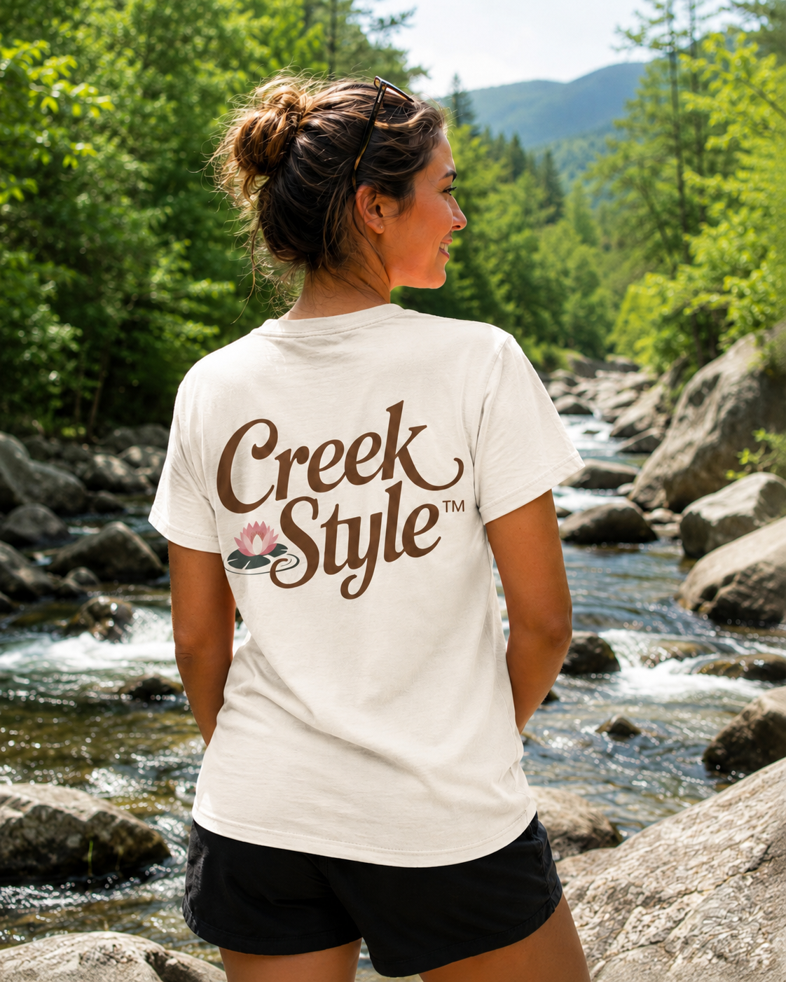 Creek Style™  "water Lily" T-Shirt
