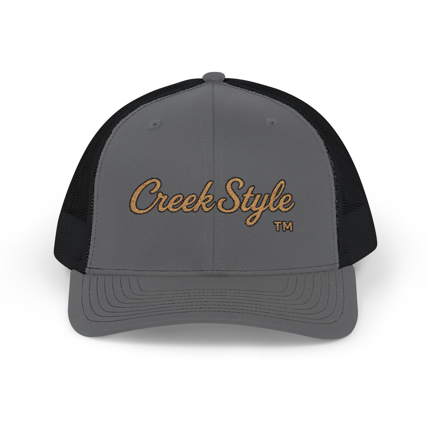 Creek Style™  Embroidered Snapback Trucker Cap