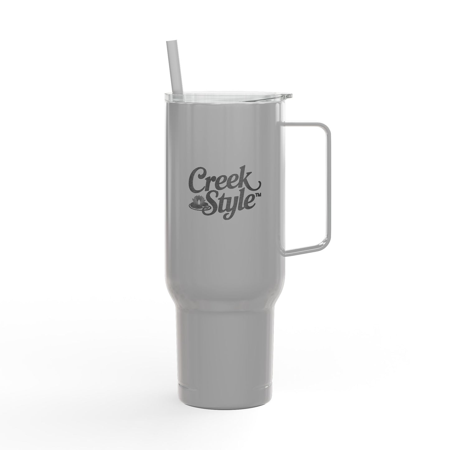 Creek Style™ Engraved Tumbler - 40oz Thermo Mug for Coffee