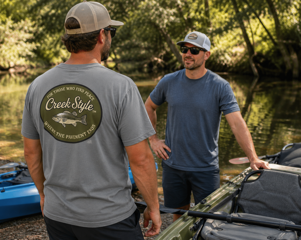 Creek Style™  "Creek Bass Logo" Unisex T-shirt