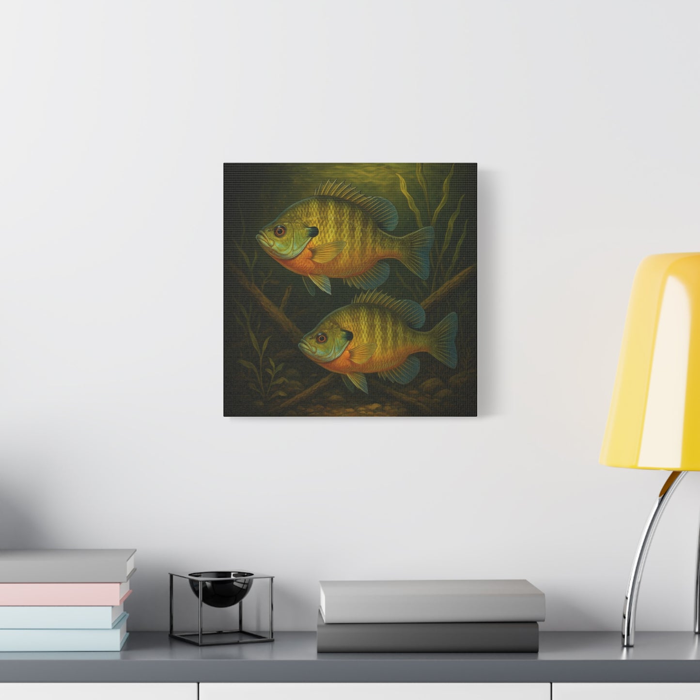 Creek Style™ Fishing Themed Matte Canvas Wall Art
