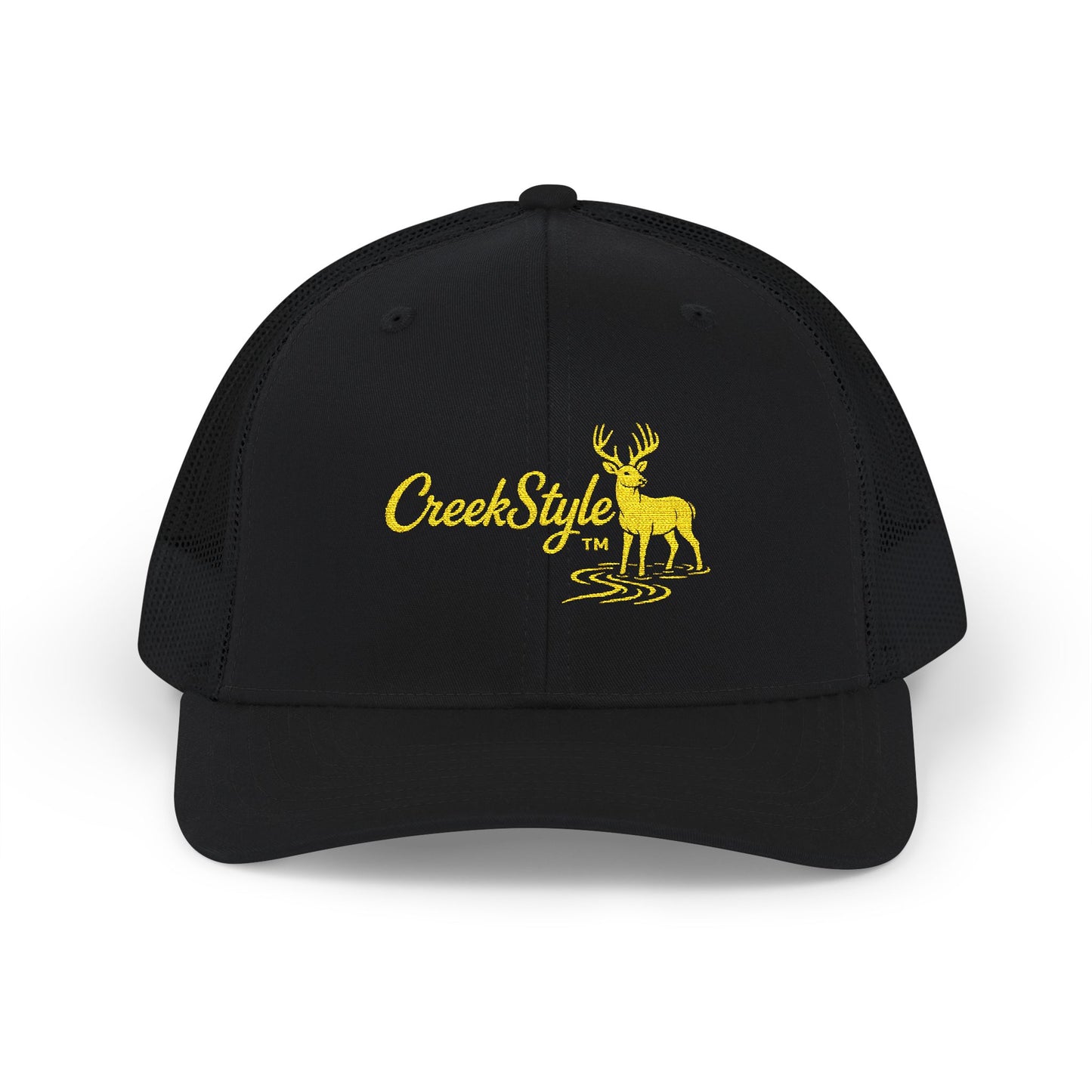 Creek Style™  Embroidered Snapback Trucker Cap