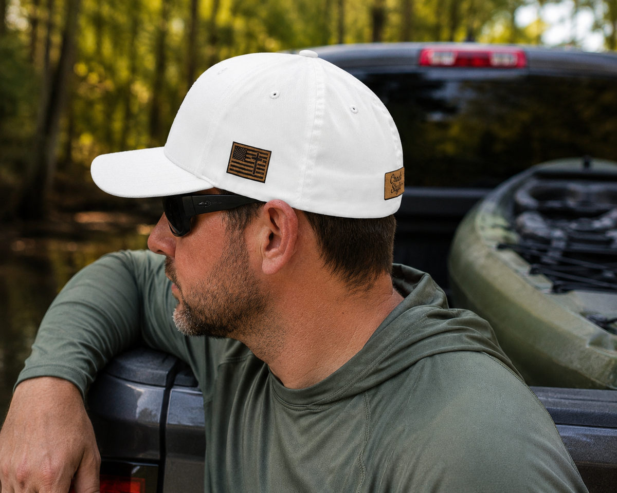 Creek Style™ Embroidered Fishing Cap