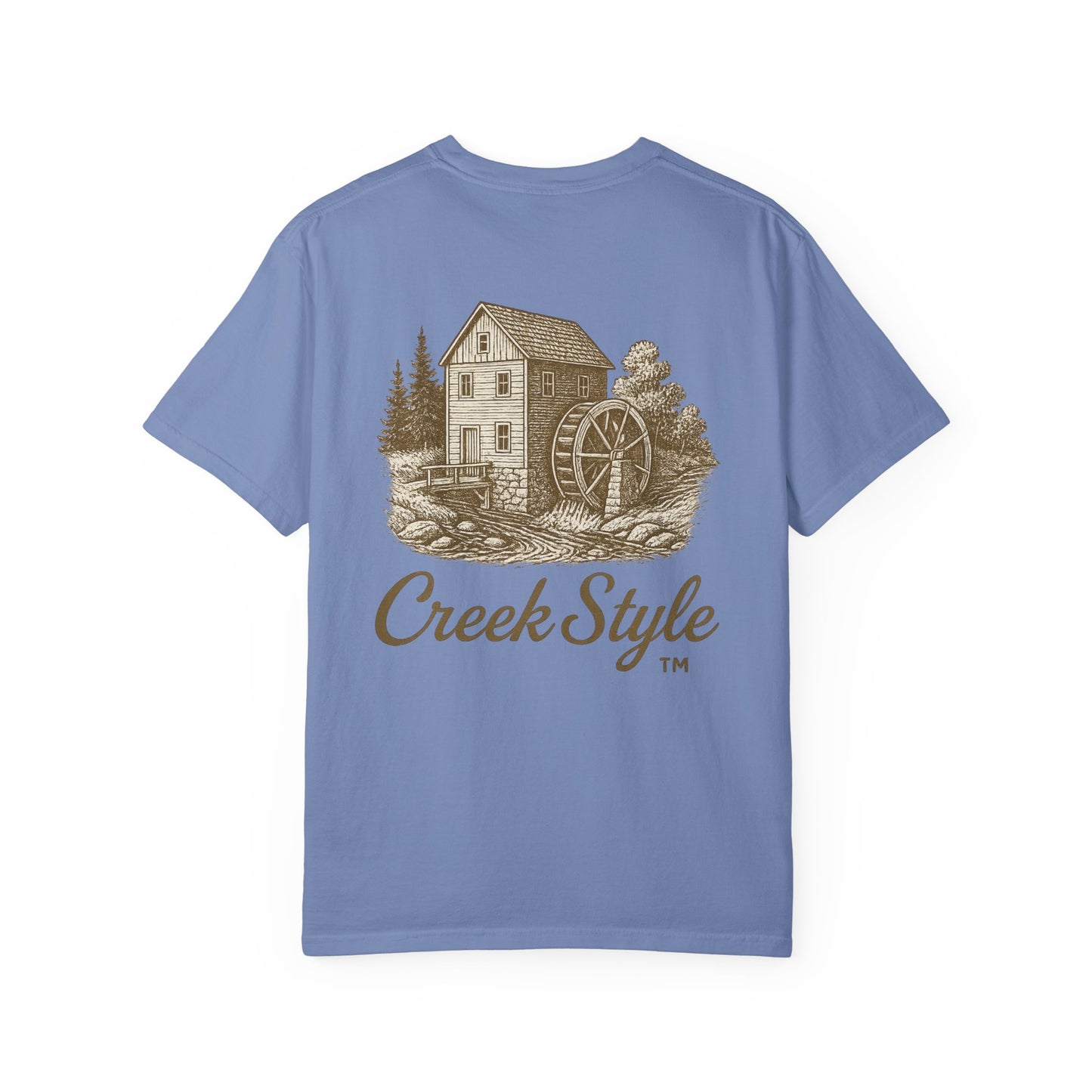 Creek Style™ "Grist Mill"  Unisex Garment-Dyed T-Shirt