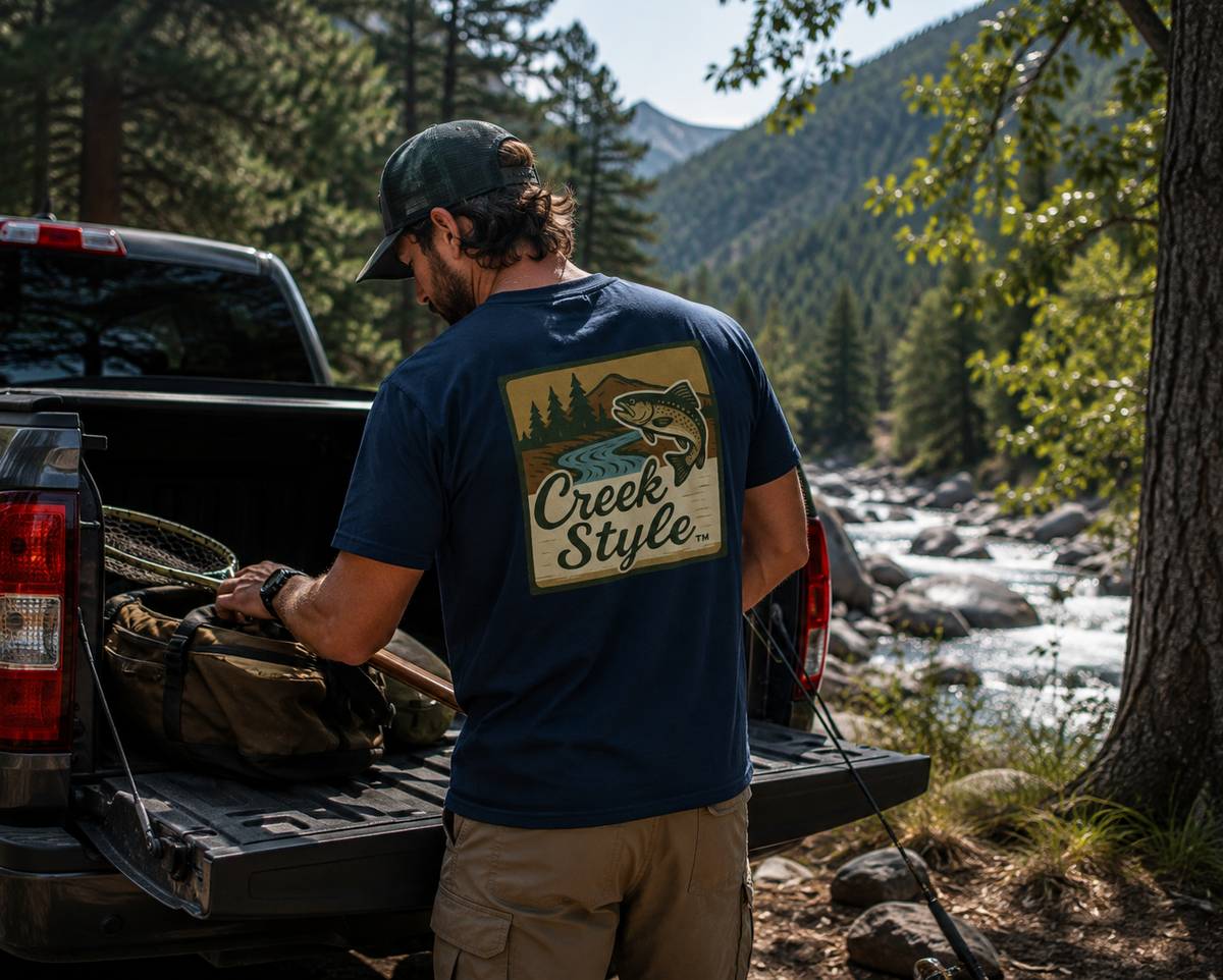 Creek Style™ "Trout Stream" T-Shirt