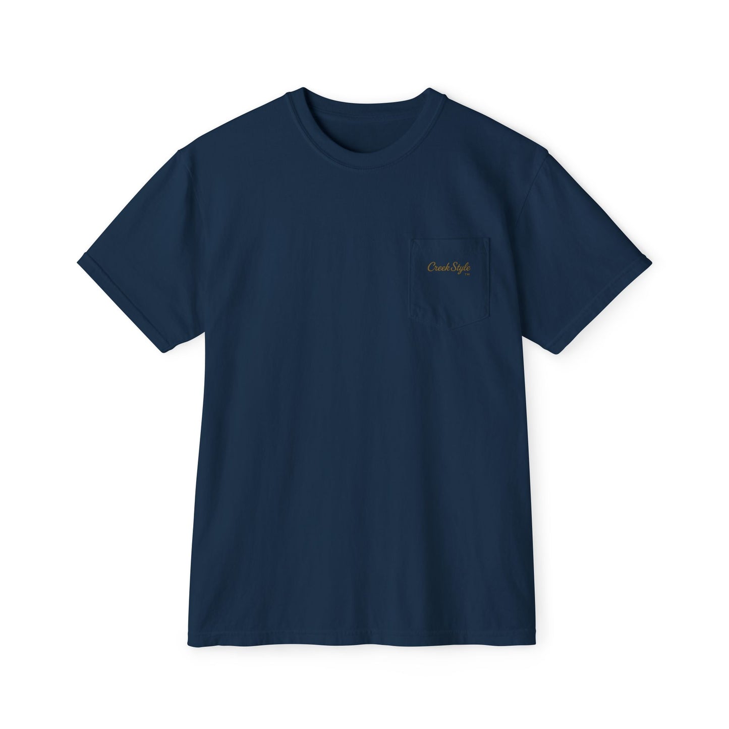 Creek Style™ "Baptized in Creek Water" Pocket T-Shirt