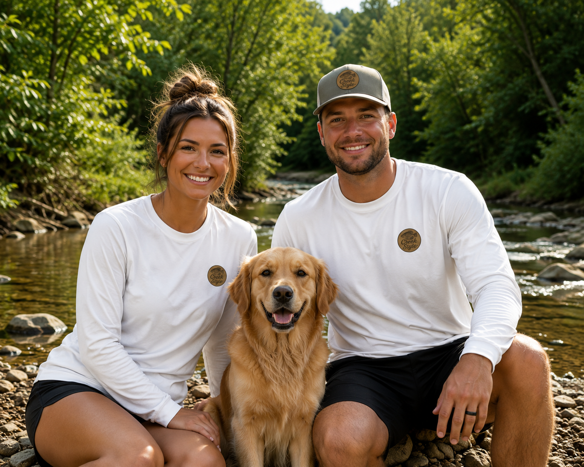Creek Style™ Performance “Crappie” Long Sleeve Shirt