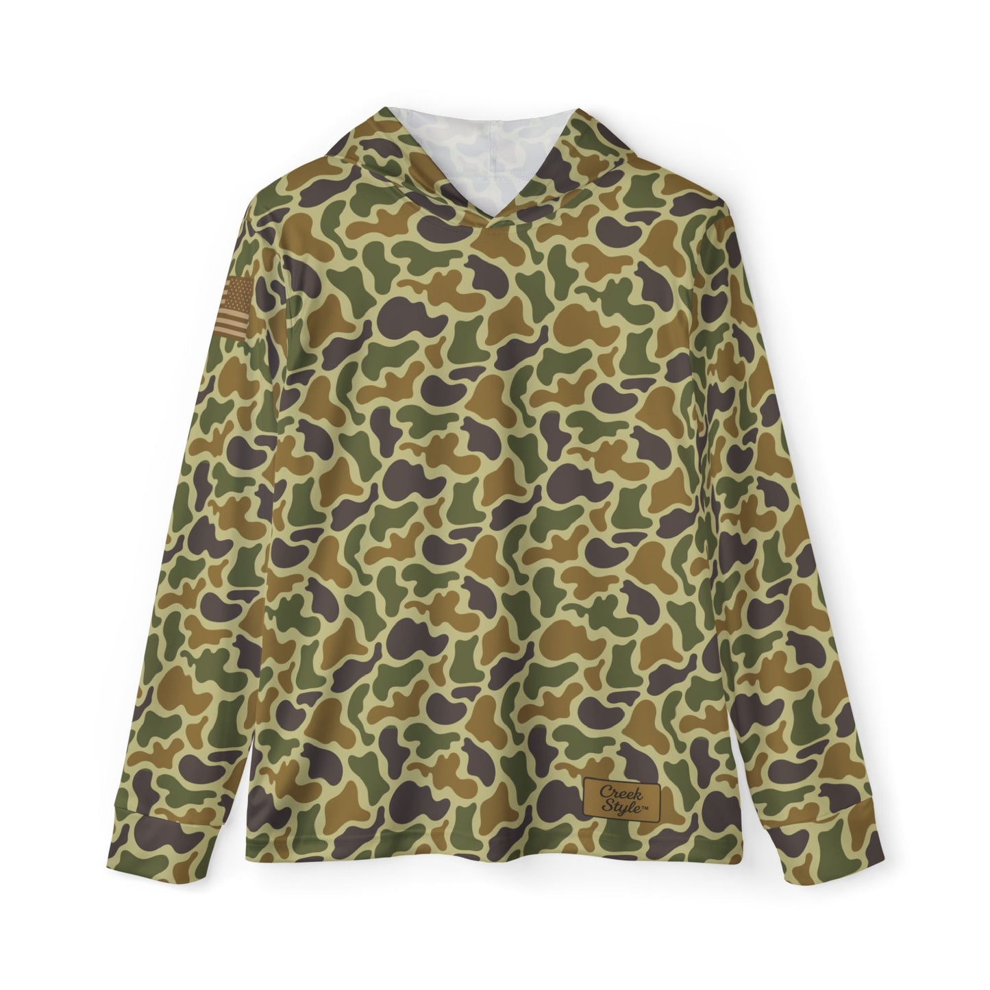 Creek Style™  "Creek Buck" Men's Camo Sports Hoodie