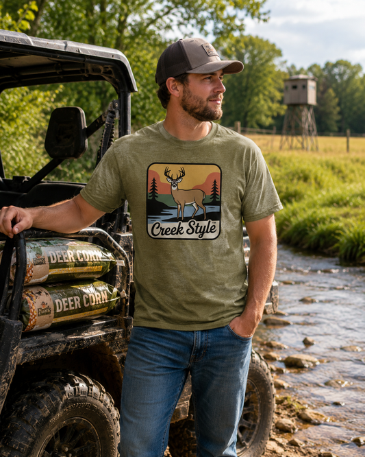 Creek Style™ "Creek Buck" T- Shirt