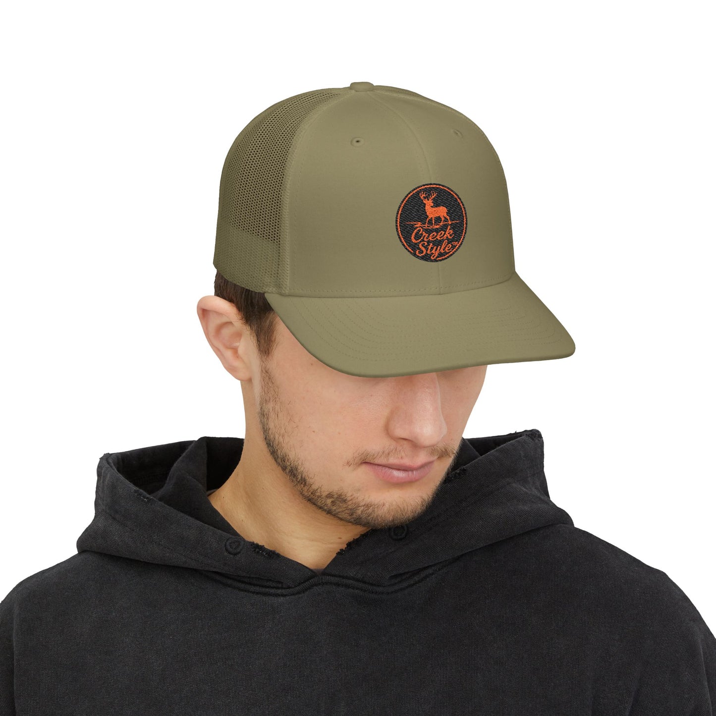 Creek Style™ "Creek Buck" Embroidered Trucker Cap