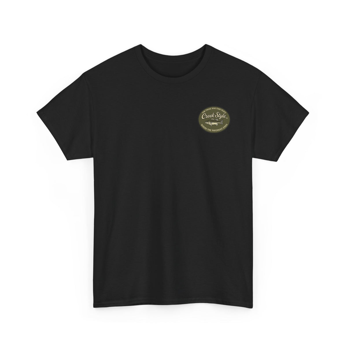 Creek Style™ – Where the Pavement Ends Tee