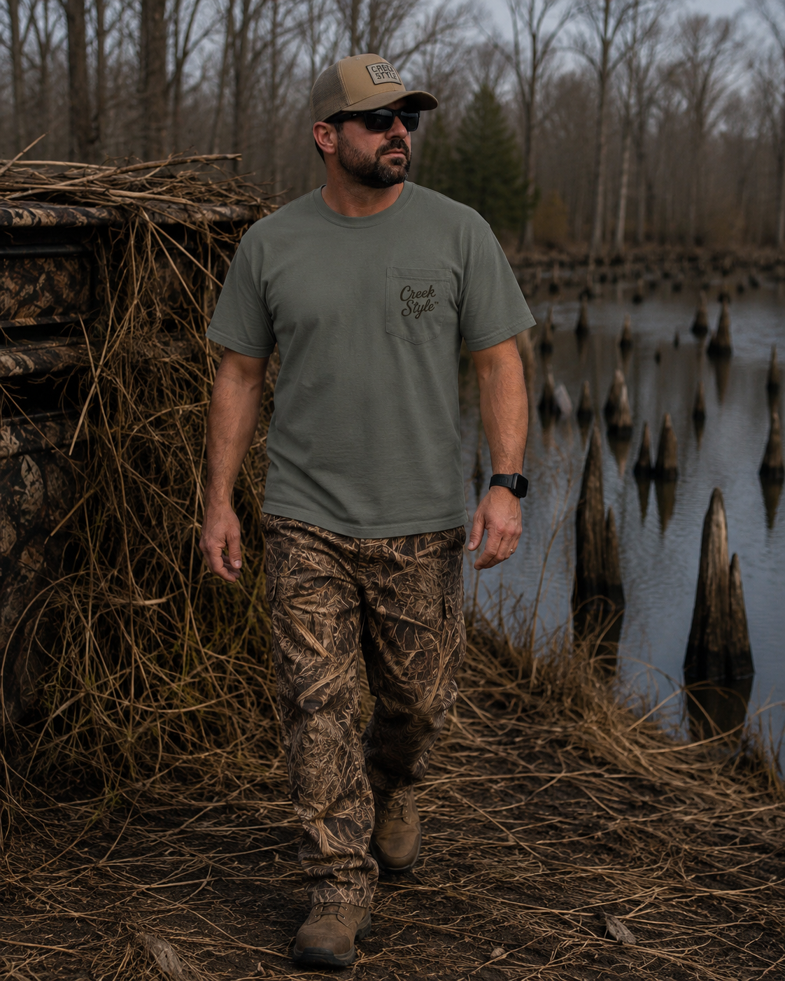 Creek Style™ "Creek Duck" T-shirt