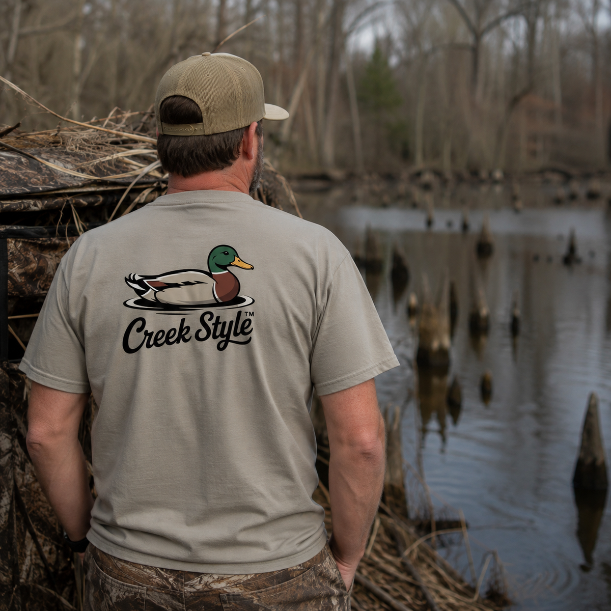 Creek Style™ "Creek Duck" T-shirt