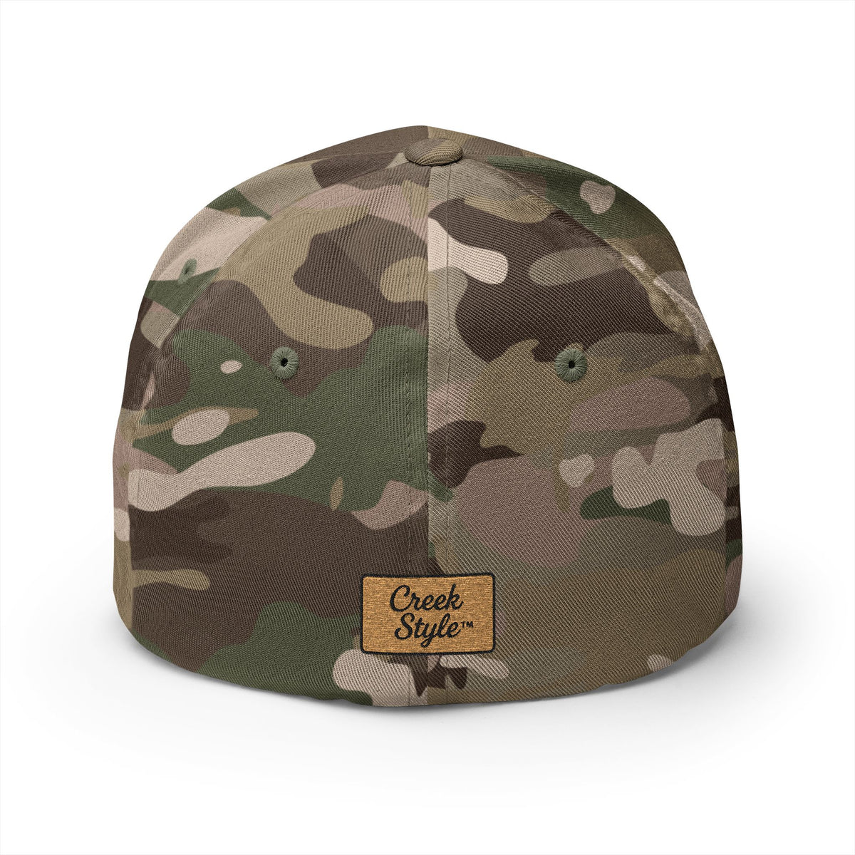 Creek Style™ "Christian American"  Embroidered Closed-Back Cap