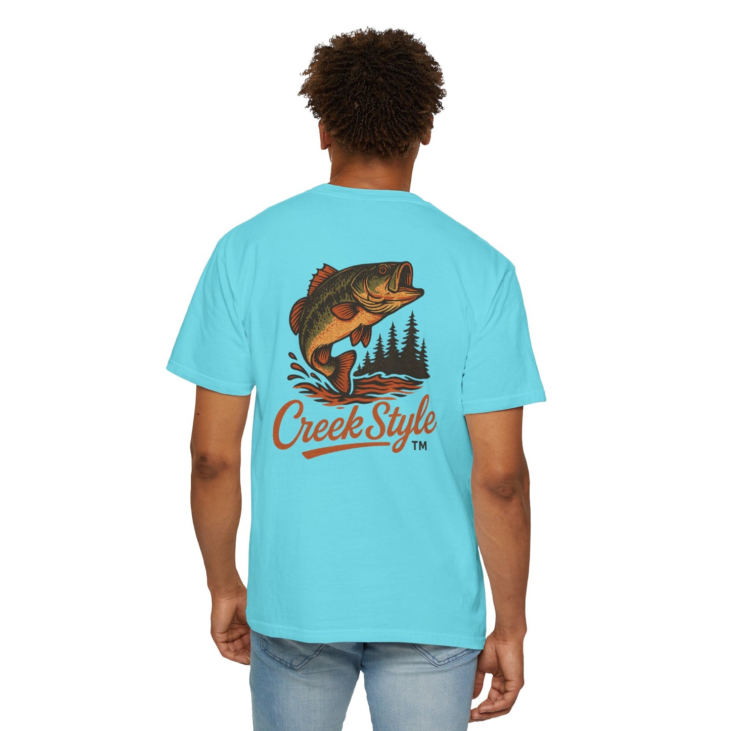 Creek Style™  "Leaping Bass"  Unisex T-Shirt