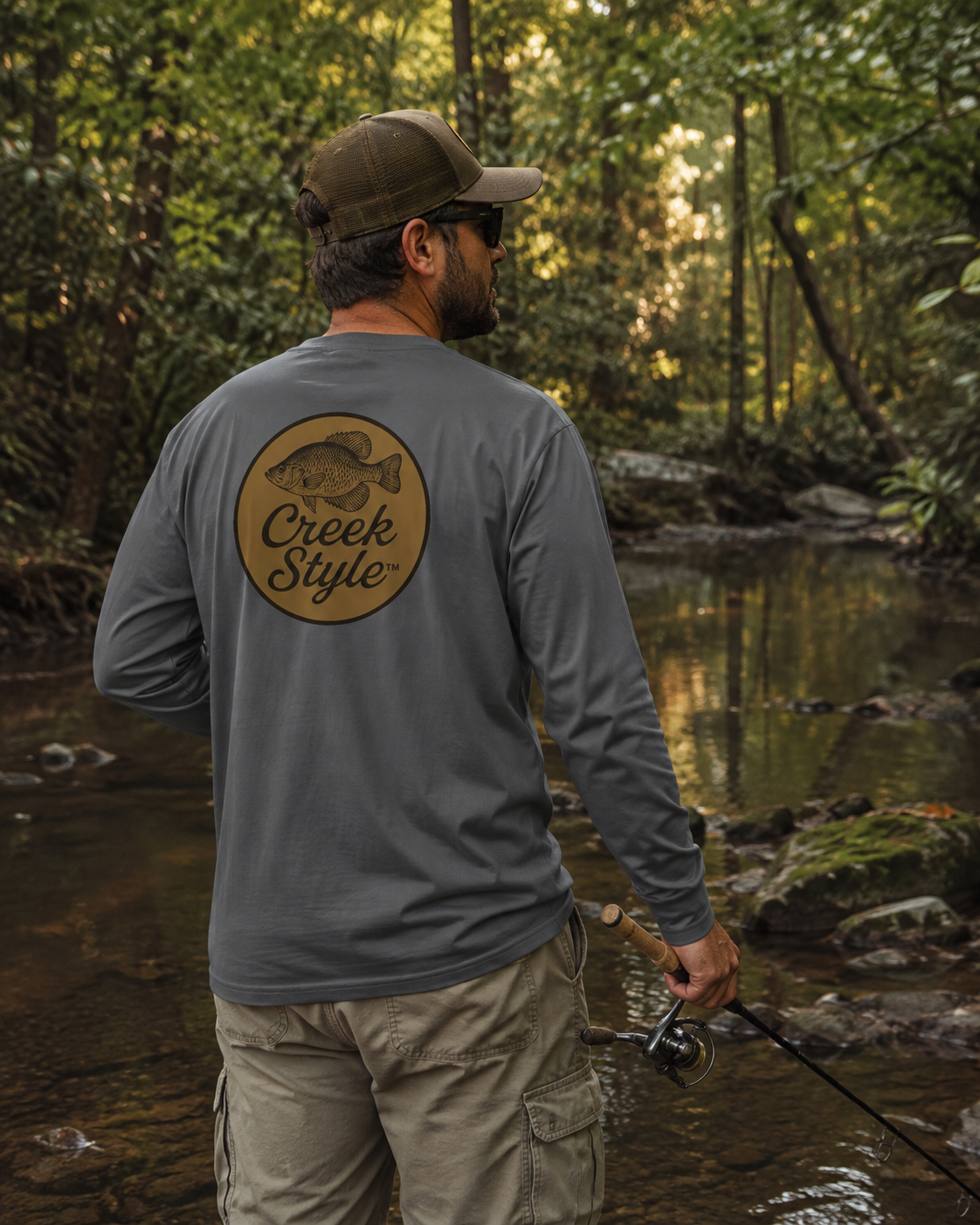 Creek Style™ Performance “Crappie” Long Sleeve Shirt