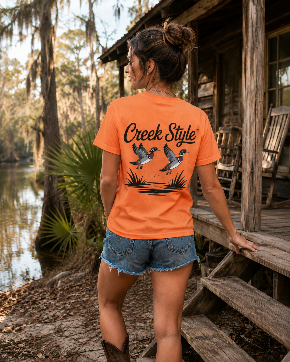 Creek Style™ "Wood Duck" t-shirt
