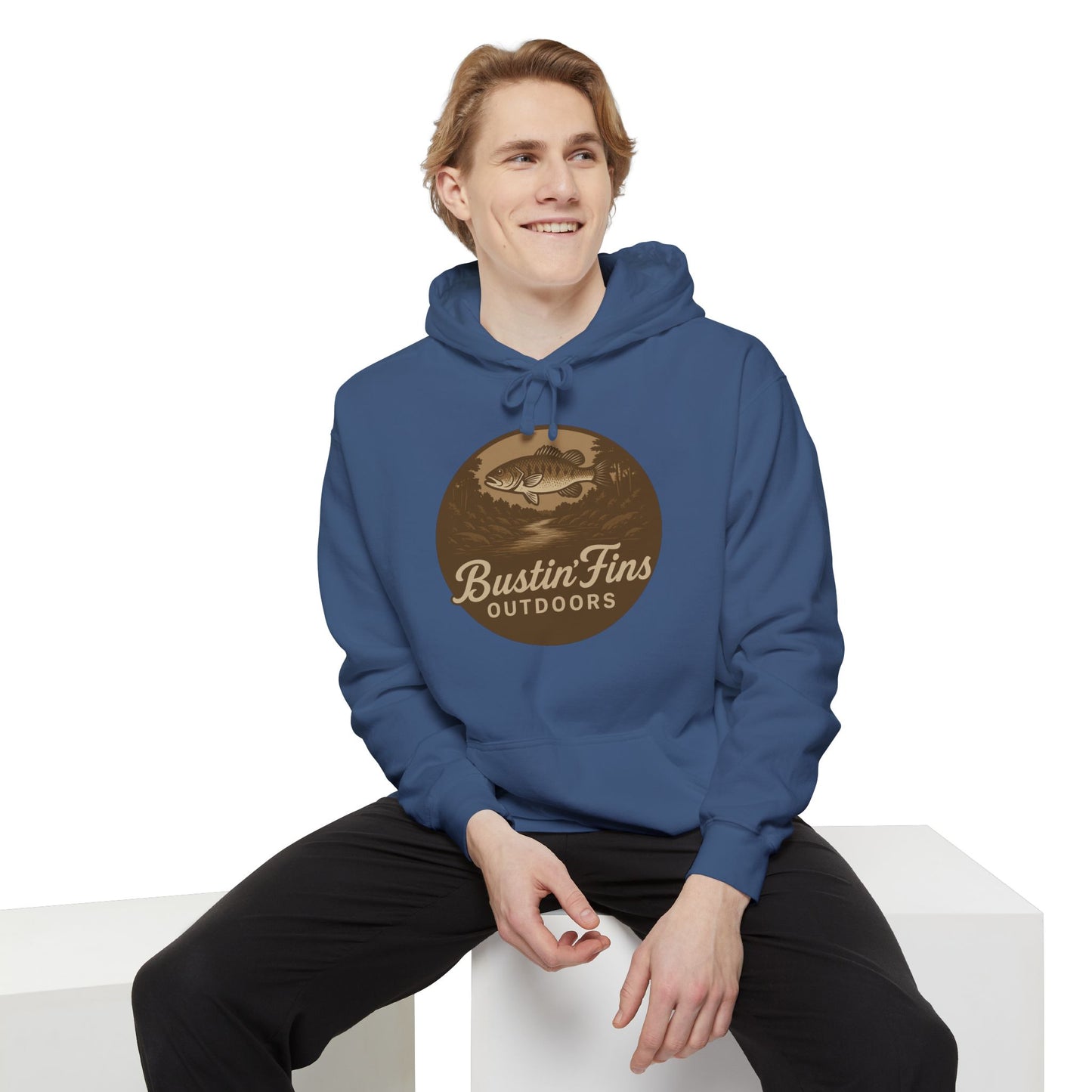 Bustin Fins Outdoors Hoodie