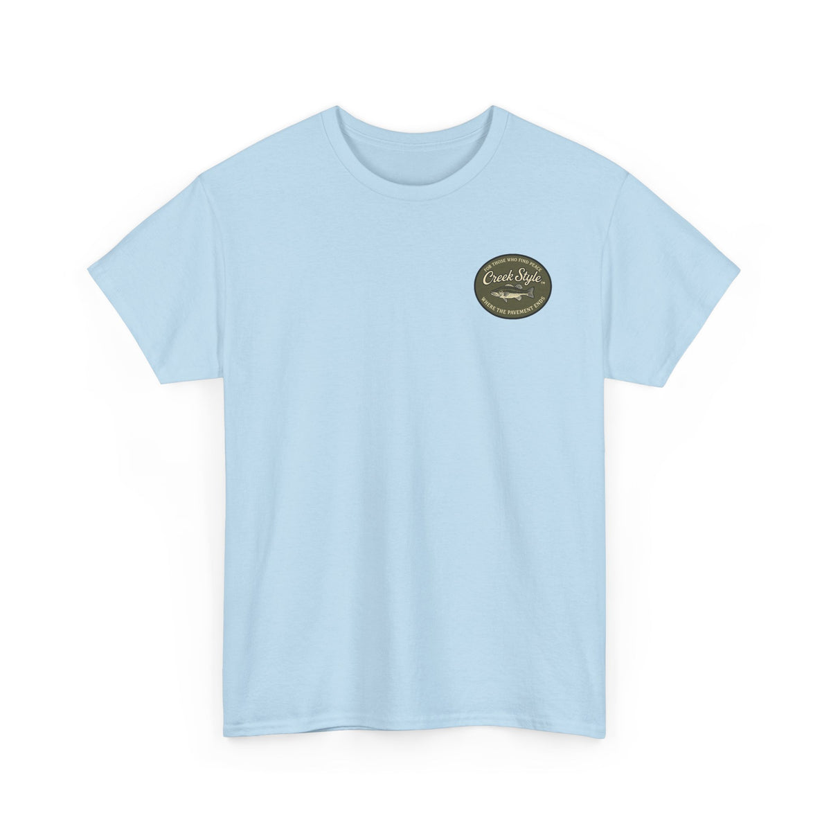 Creek Style™ – Where the Pavement Ends Tee