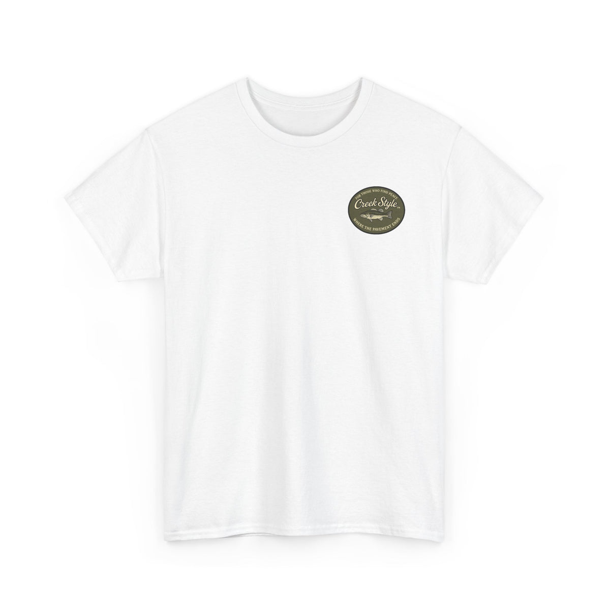 Creek Style™ – Where the Pavement Ends Tee
