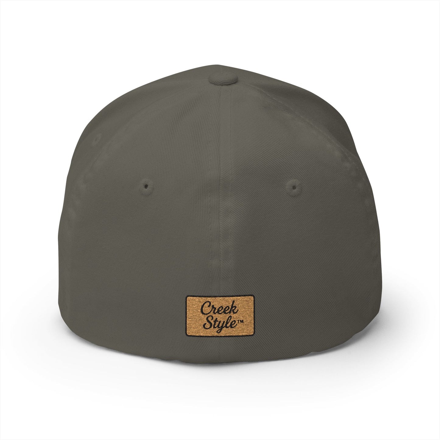Creek Style™ "Christian American"  Embroidered Closed-Back Cap