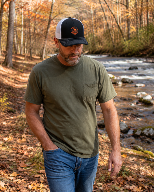 Creek Style™ "Creek Buck" Embroidered Trucker Cap