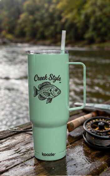 Creek Style™  "Bluegill" Engraved  40oz Travel Mug