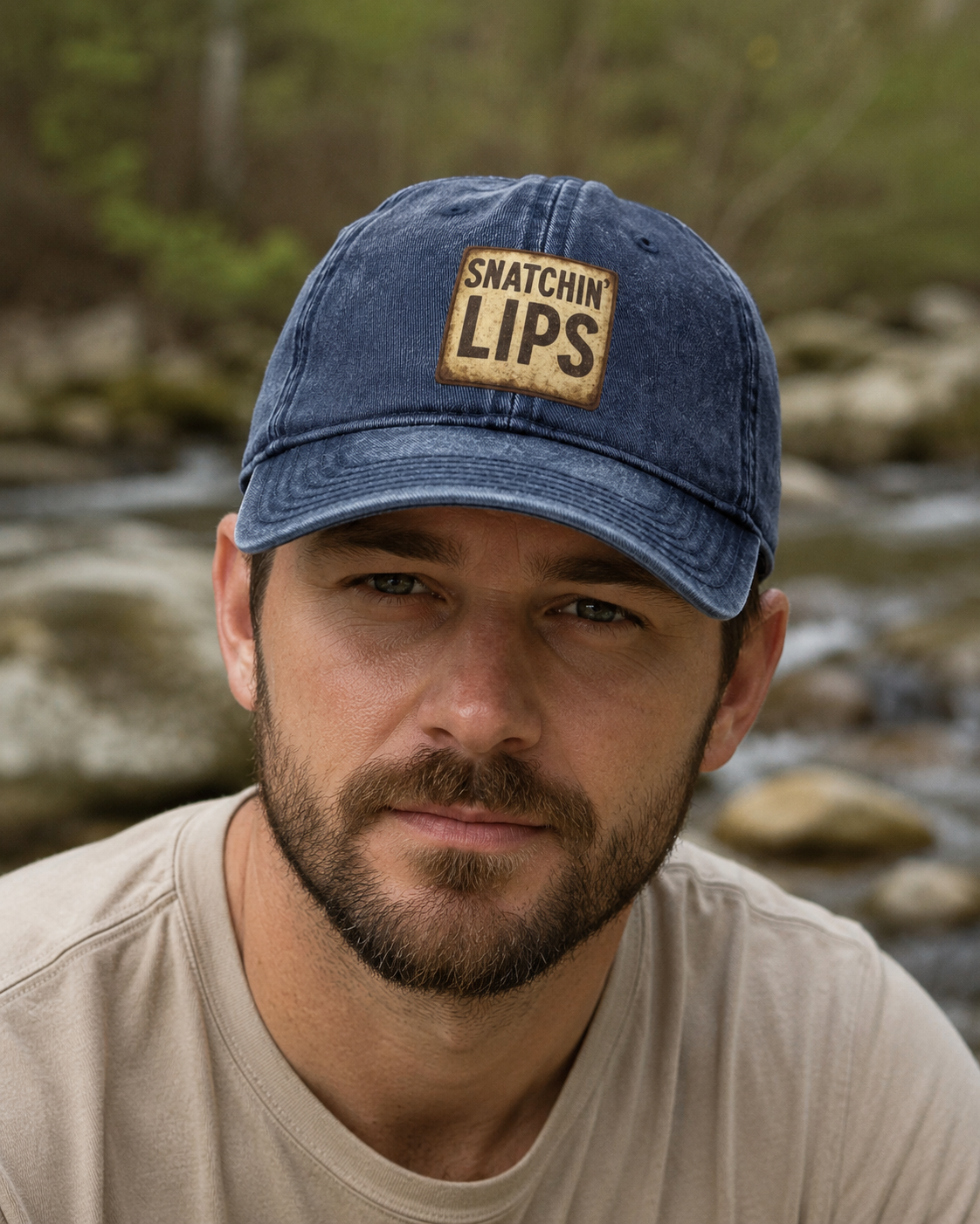 Creek Style™ (Snatchin’ Lips) Vintage Cotton Twill Cap