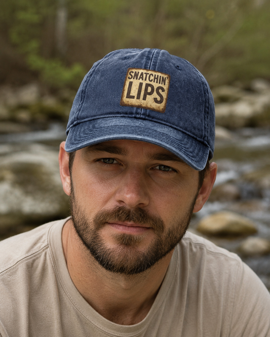 Creek Style™ (Snatchin’ Lips) Vintage Cotton Twill Cap