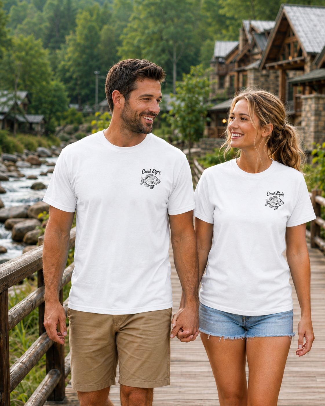 Creek Style™  "Bluegill" Garment-Dyed T-shirt