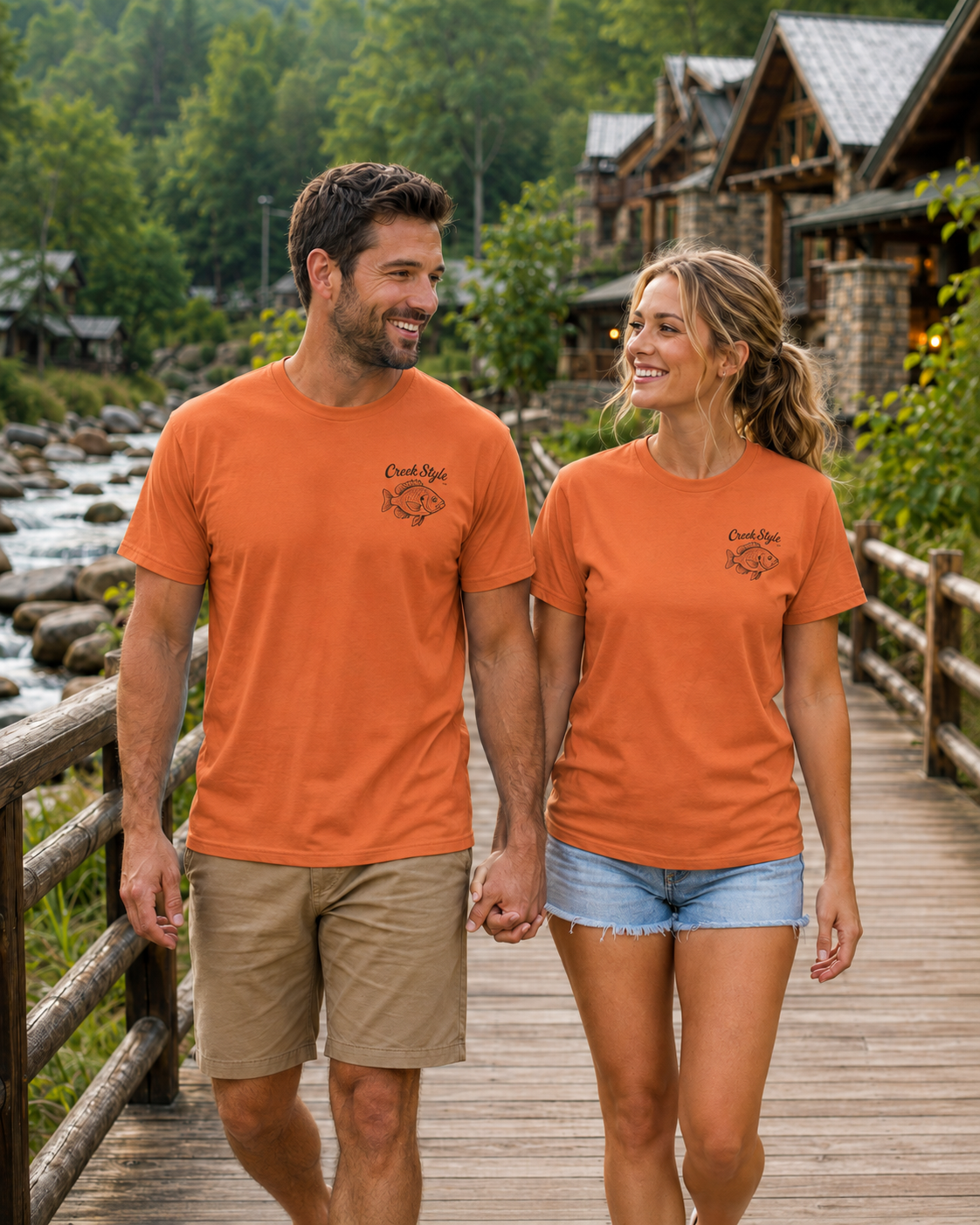 Creek Style™  "Bluegill" Garment-Dyed T-shirt