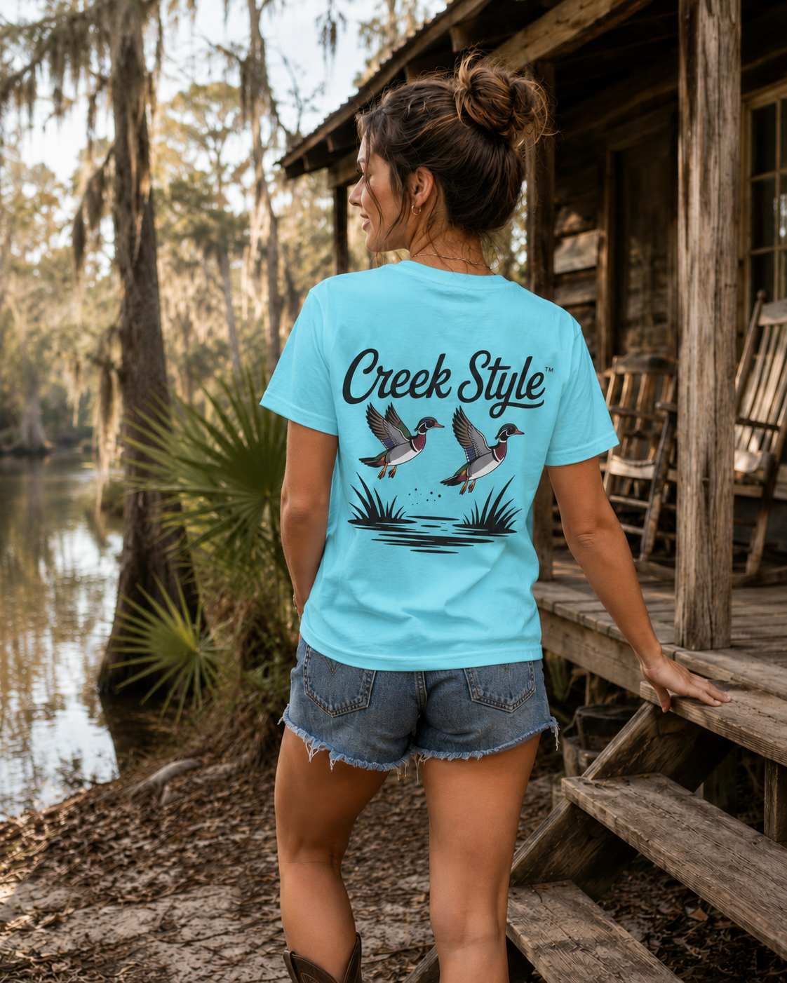 Creek Style™ "Wood Duck" t-shirt