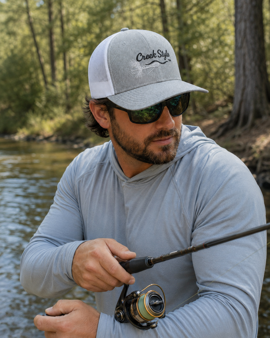 Creek Style™/Roostertail lure Trucker Cap