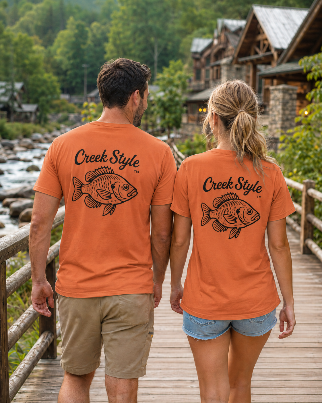 Creek Style™  "Bluegill" Garment-Dyed T-shirt