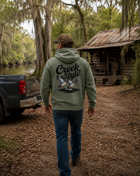 Creek Style™  "Wood Duck" hoodie
