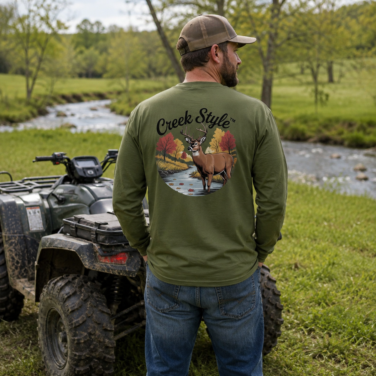 Creek Style™ "Fall Woodland Whitetail"